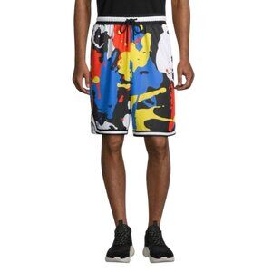 Nike Dri-Fit DNA Paint Splatter Shorts Small Men Athletic Basketball Streetwear